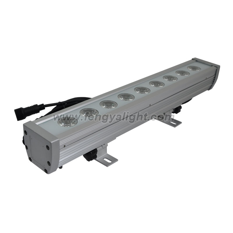 9*10W RGBW Quad Linear LED Wall Washer Bar waterproof IP65