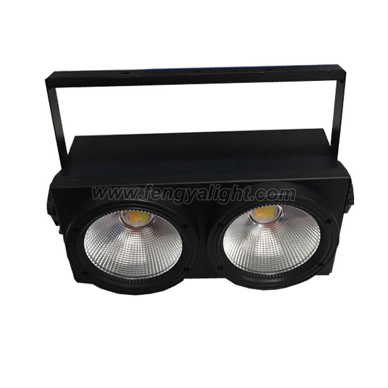 2x100w Warm white(white) 2 in 1 COB LED blinder light