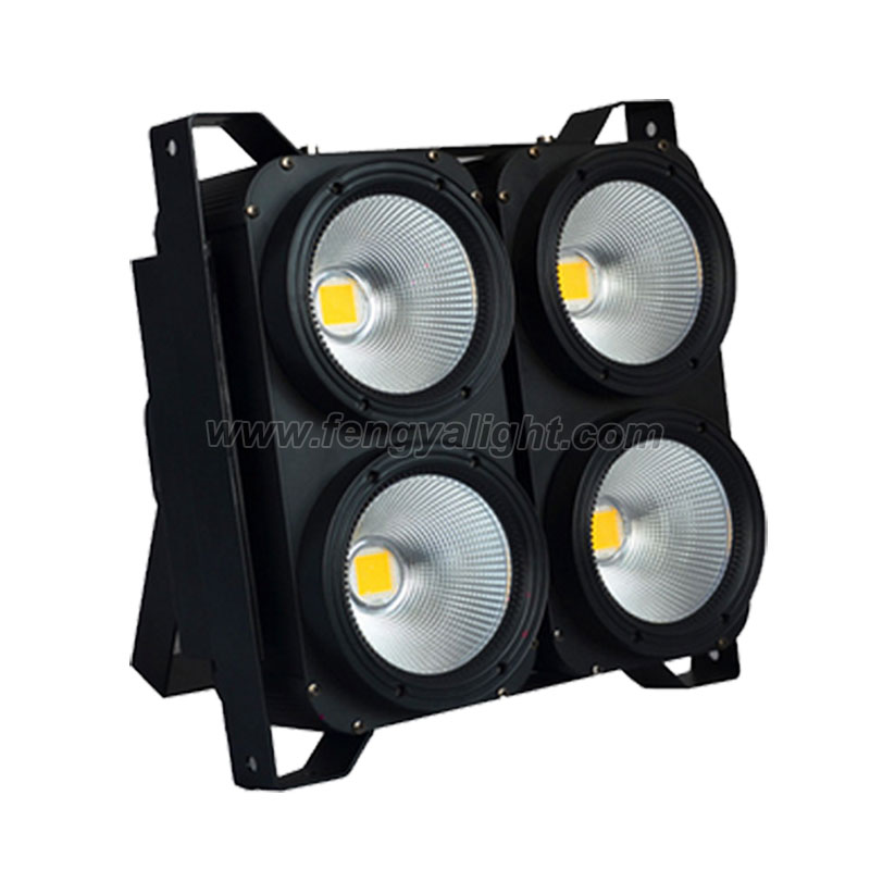 4x100W white Led COB Blinder Light