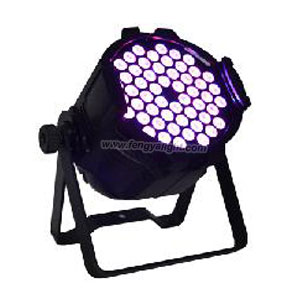 54pcs 3w RGB 3 IN 1 Tricolor led par 64 light