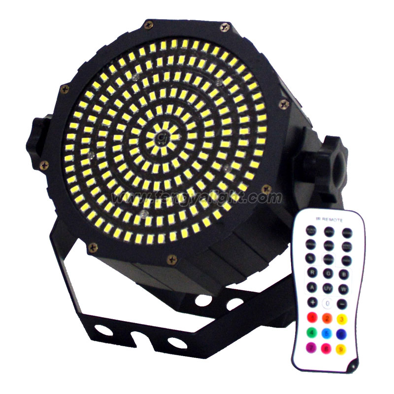 189x0.5w white led strobe light with remote dmx