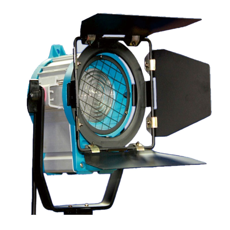 As arri 300W Fresnel tungsten spotlight