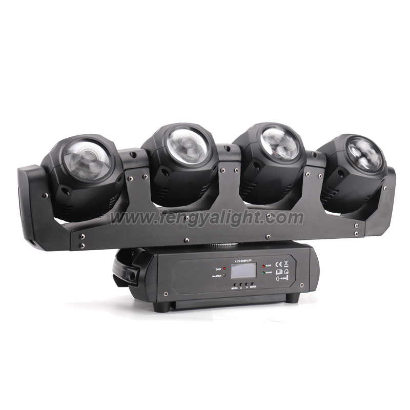 4x32W RGBW 4in1 LED beam moving head light