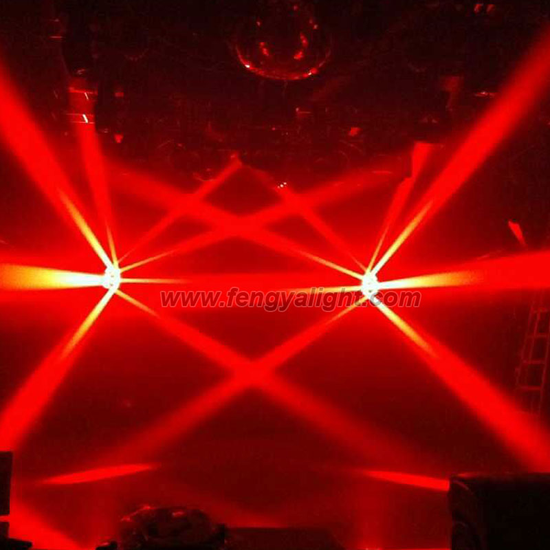 8x10w RGBW 4 IN 1 led spider beam moving head light
