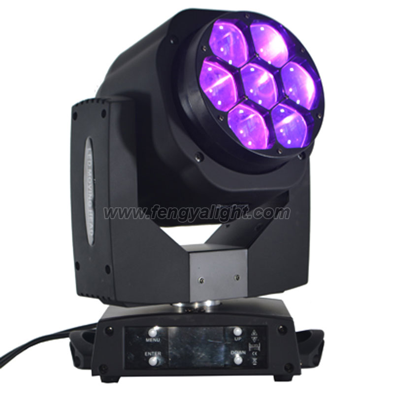 7x15w mini led bee eye zoom moving head light