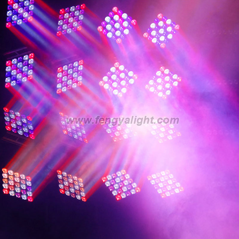 25x12w matrix led moving head beam light