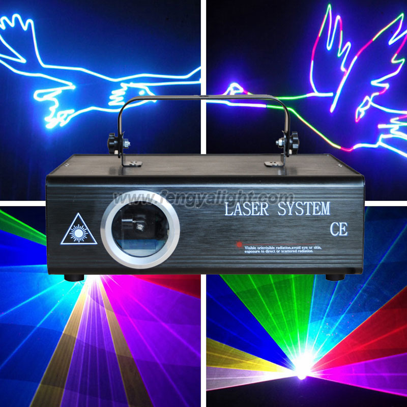 1000mw rgb full color ILDA animation laser light