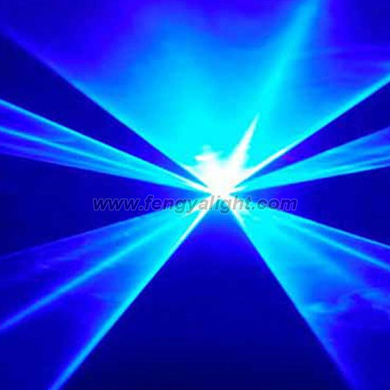 1000mw single blue disco party animation laser light