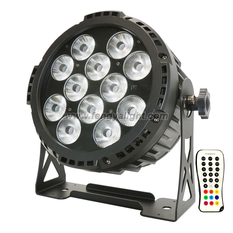 12X15W RGBWA UV outdoor battery powered dmx wireless led par can