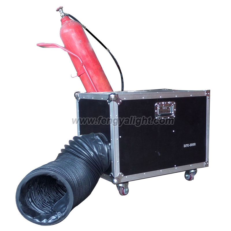 3000W CO2 Low fog machine