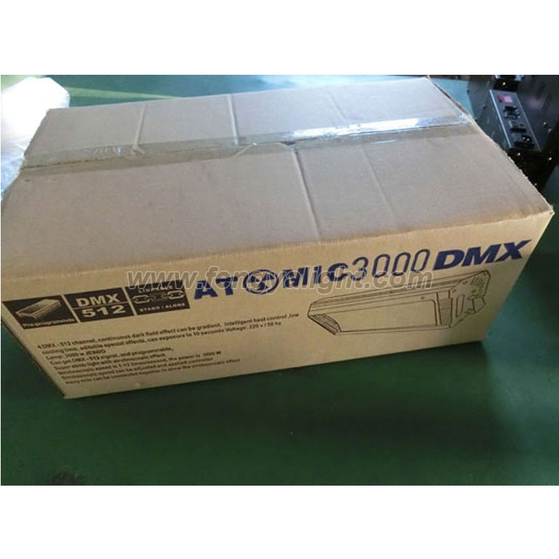 3000w DMX strobe light LCD display