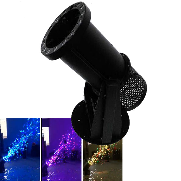Wedding RGB LED Confetti Cannon Machine C-1200A