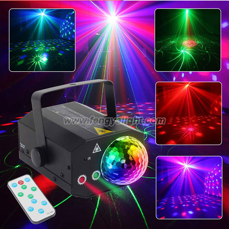 RGB LED Magic Ball stage laser light for Party Wedding