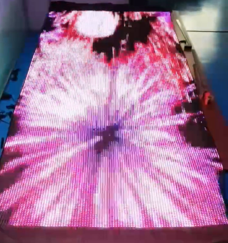 P25(MM) LED Vision flag LED Vision Curtain flag