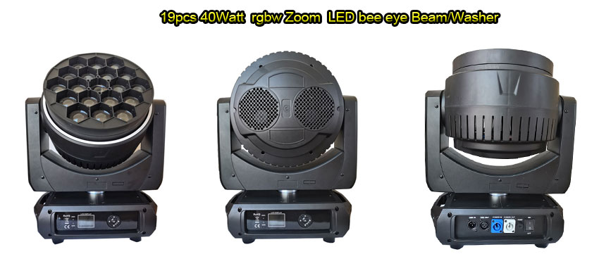 led moving head light /zoom bee eye